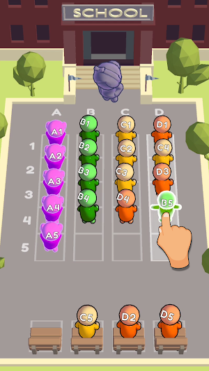 School Sort 3D Screenshot 0