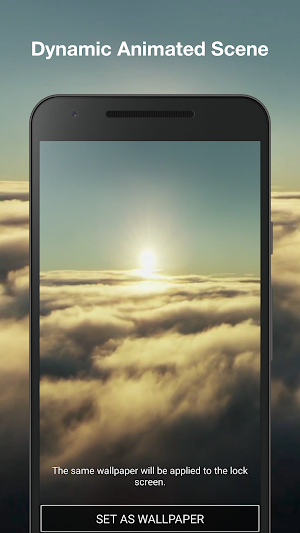 Real Blue Sky Live Wallpaper Screenshot 1