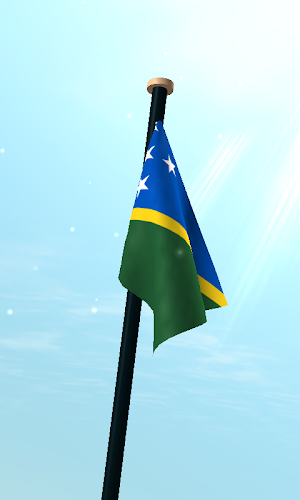 Solomon Islands Flag 3D Screenshot 2