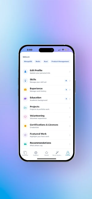 Rcrut - AI Job Matching Screenshot 2