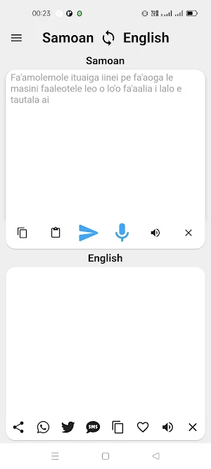 Samoan To English Translator Screenshot 0