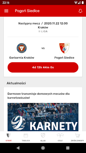 Pogoń Siedlce Screenshot 2