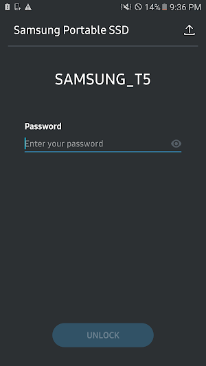 Samsung Portable SSD screenshot 2