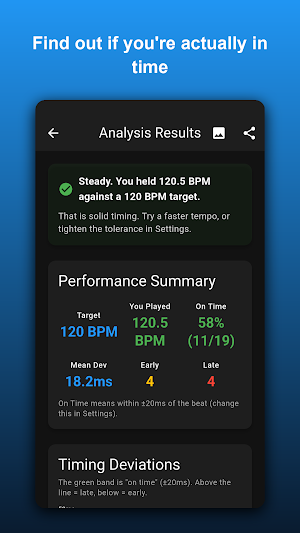 Beat Check: Timing Trainer Screenshot 0