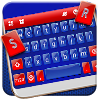 Red Blue Classic Keyboard Theme