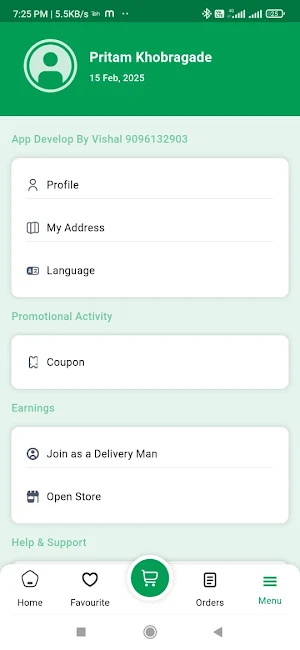 Mr Food Bike Screenshot 1