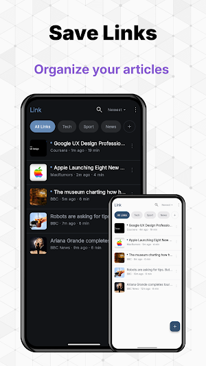 Link Save Read Content Offline Screenshot 1