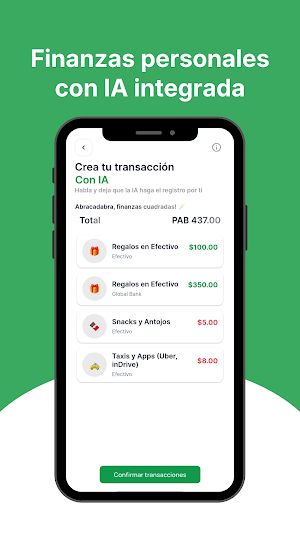 Frenzeo: Finanzas Personales Screenshot 1