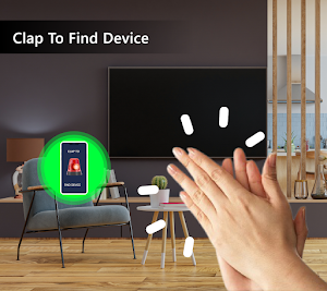 Clap To Find Phone - Whistle Screenshot 1