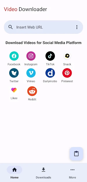 Video Downloader MP4 Download Screenshot 0