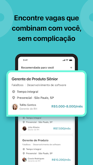FalaBoss: Vagas por Chat Screenshot 1