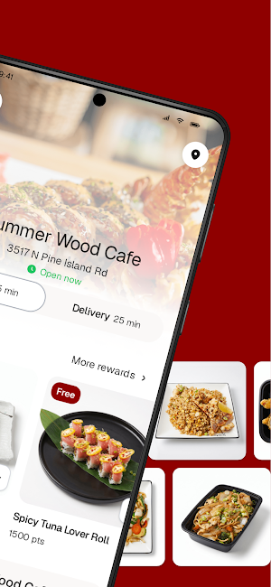 Summer Wood Cafe Screenshot 1