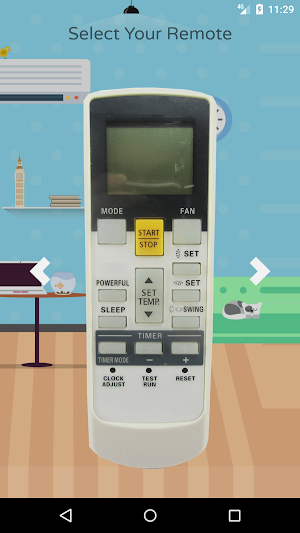 Remote Control For Fujitsu Air Conditioner Screenshot 1
