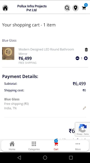 Blue Glass Screenshot 2