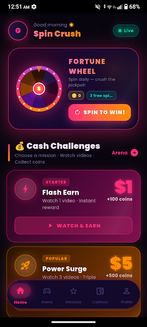 Spin Crush Screenshot 1