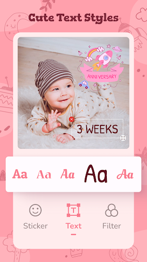 Baby Photo - Baby Story Screenshot 2