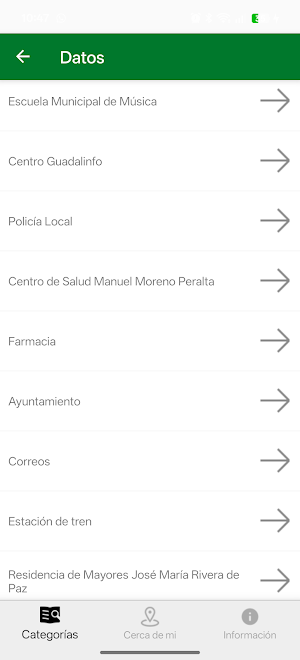 Guía Carrión de los Céspedes Screenshot 2