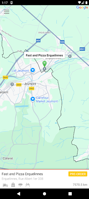 Fast and Pizza Erquelinnes Screenshot 3