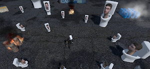 Toilet Monster Survival 3D Screenshot 3