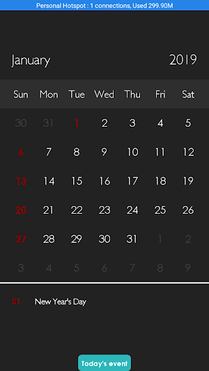 Belgium Calendar 2020 Screenshot 1