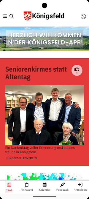 Gemeinde Königsfeld Screenshot 0