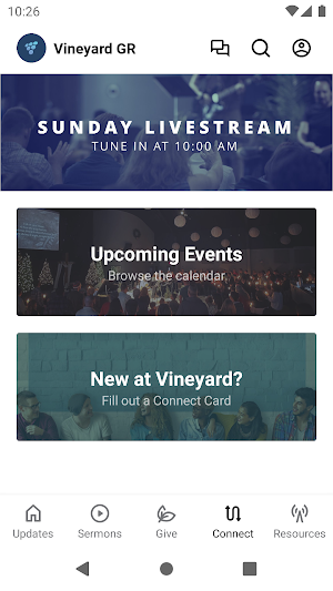 Vineyard Grand Rapids Screenshot 2