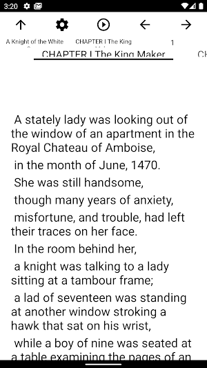Book, A Knight of the White Cross Screenshot 1