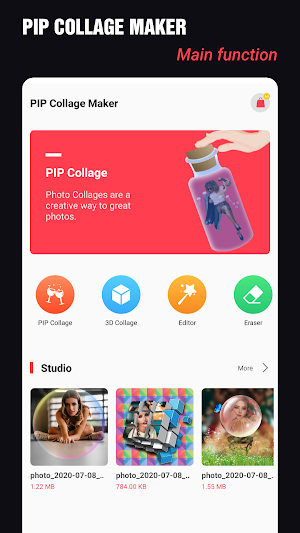 Pip collage maker -  3d collage, photo editor Screenshot 0