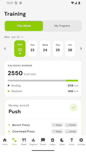Axyn Fitness Screenshot 2