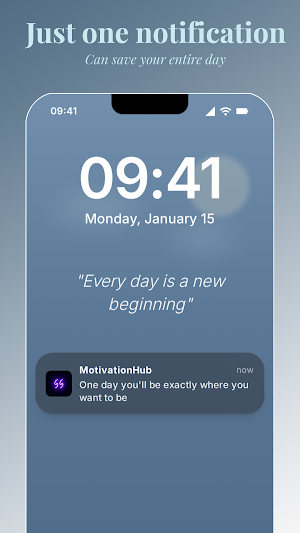 MotivationHub - Daily quotes Screenshot 0