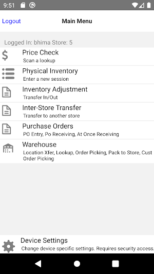 Stratus Mobile Inventory Screenshot 0