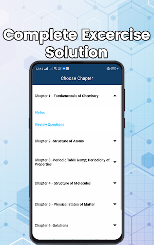 Chemistry 9th Class Exercise Solution Screenshot 2
