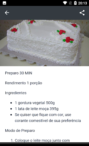 Receitas de Glacê Screenshot 3