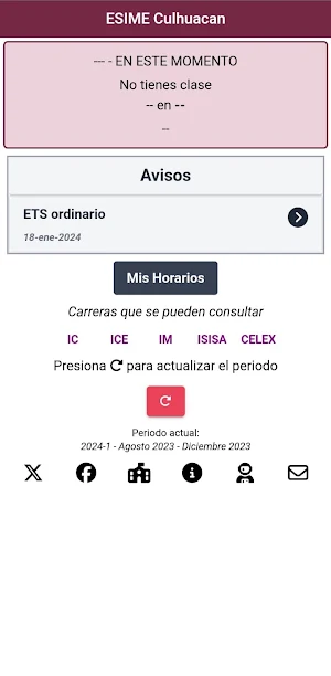 Avisos ESIME Culhuacan Screenshot 2