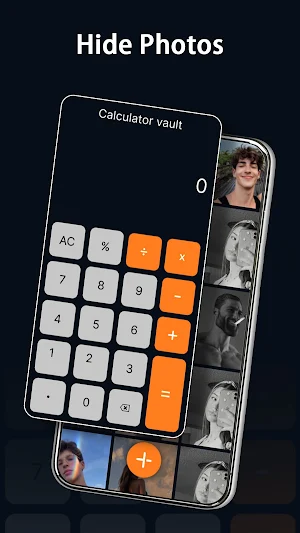 Calculator Lock - Hide photo Screenshot 2