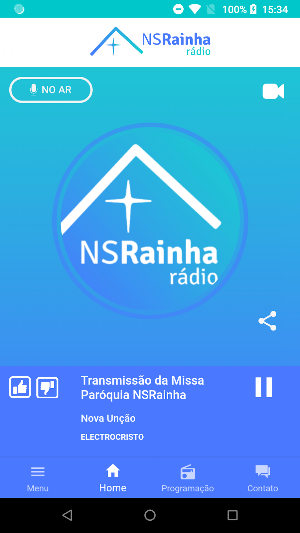 Rádio NSRainha Screenshot 0