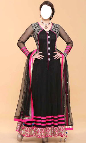 Anarkali Dress Photo Editor Screenshot 1