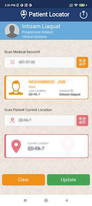 AKUH Patient Locator Screenshot 1
