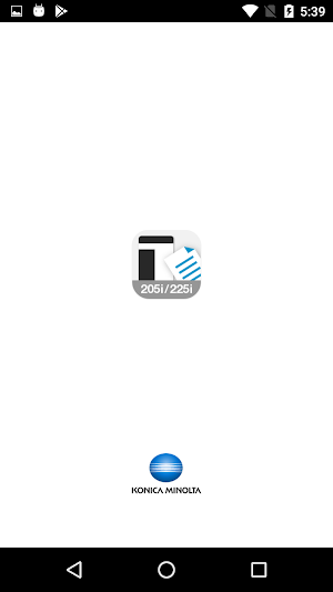Mobile Print for bizhub 205i/225i Screenshot 0