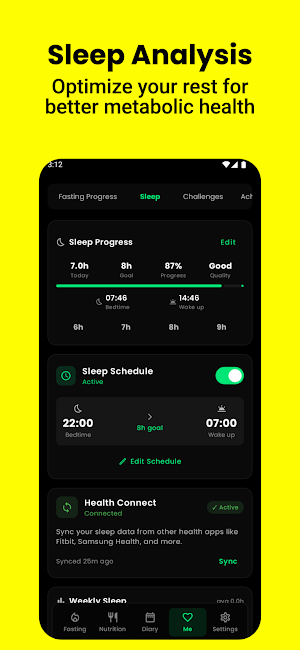 FastingSense: Fasting Tracker Screenshot 3