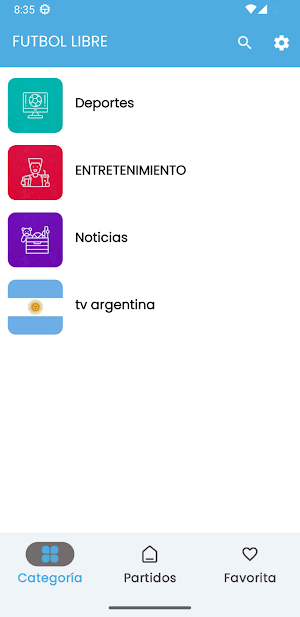 Fútbol - Libre Screenshot 1