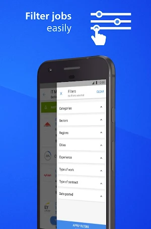 StepStone Job App Screenshot 3