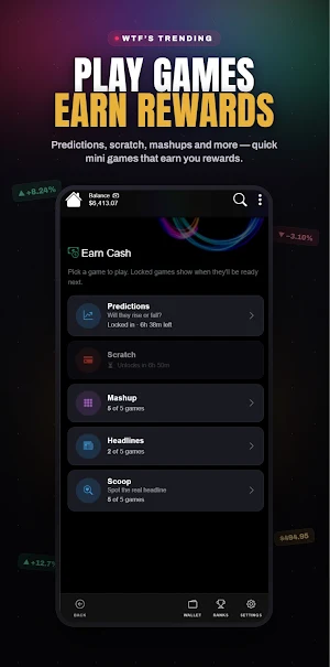 WTF's Trending: Celeb Trading Screenshot 3