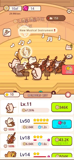 Idle Cat Live Concert Screenshot 2