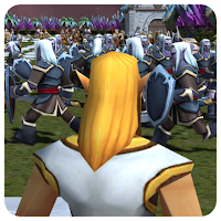 Crowd Medieval City War