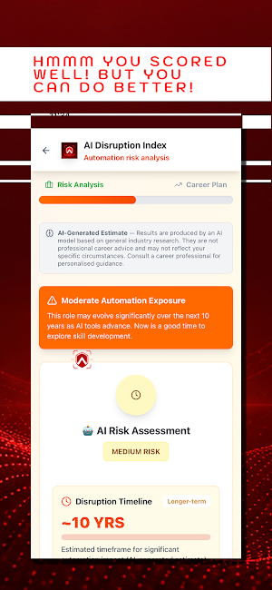 AI Disruption Index Screenshot 2