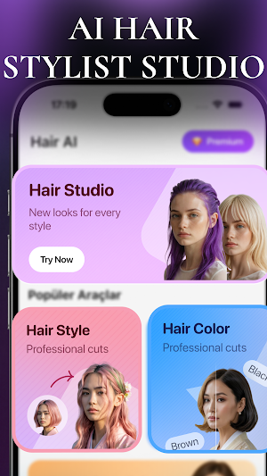 AI Hair Try On: Style & Color Screenshot 3