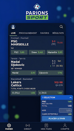Parions Sport App Screenshot 2