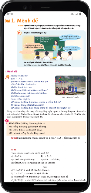 Toán Lớp10 - Tập một Screenshot 0