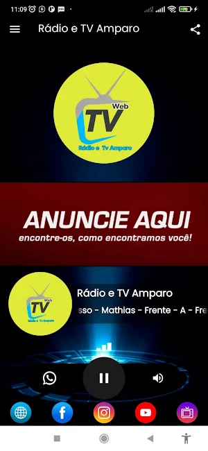 Rádio e TV Amparo Screenshot 2
